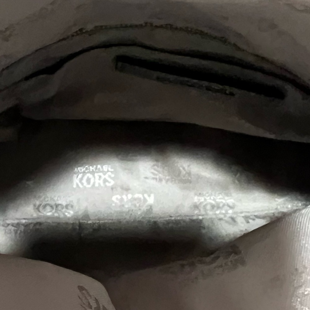 Michael Kors shoulder bag leather fashion unique flap purse rare - Picture 10 of 15